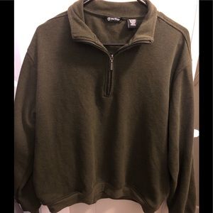 Green Quarter Zip